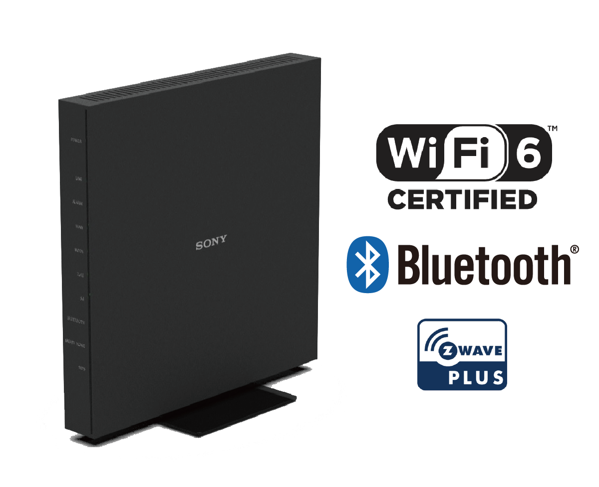 Wi-Fi 6 CERTIFIED、Bluetooth、Z-Wave PLUS対応のONU