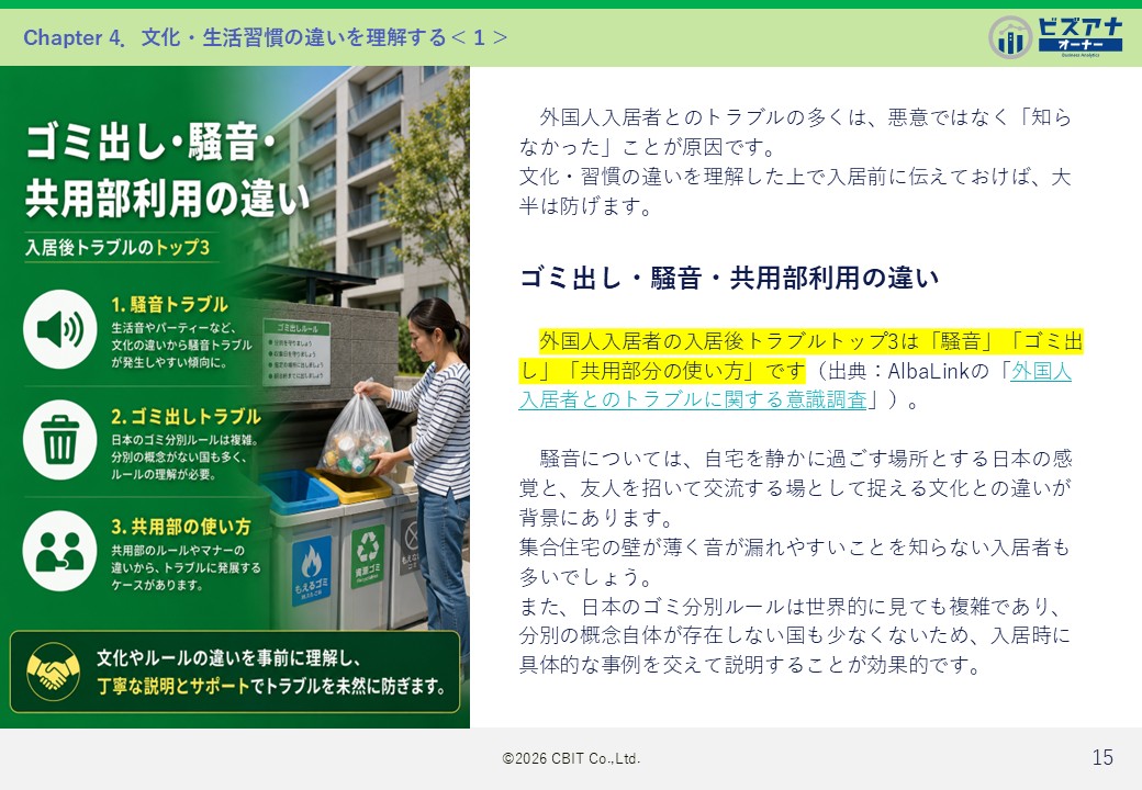 空室対策で受け入れる前に！ 外国人入居者 対応マニュアルのイメージ写真